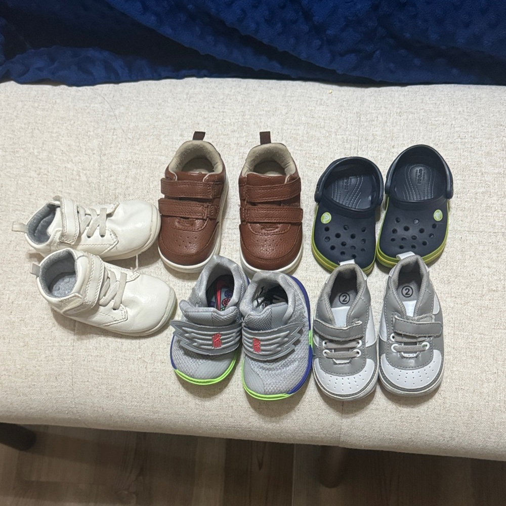 Baby boy Bundle 5 pairs shoes